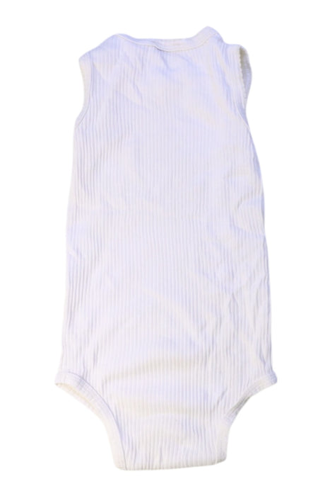 A White Sleeveless Bodysuits from MarMar in size 12-18M for neutral. (Back View)
