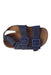 A Blue Sandals from Seed in size 3T for boy. (Front View)