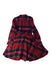 A Red Long Sleeve Dresses from Polo Ralph Lauren in size 5T for girl. (Back View)