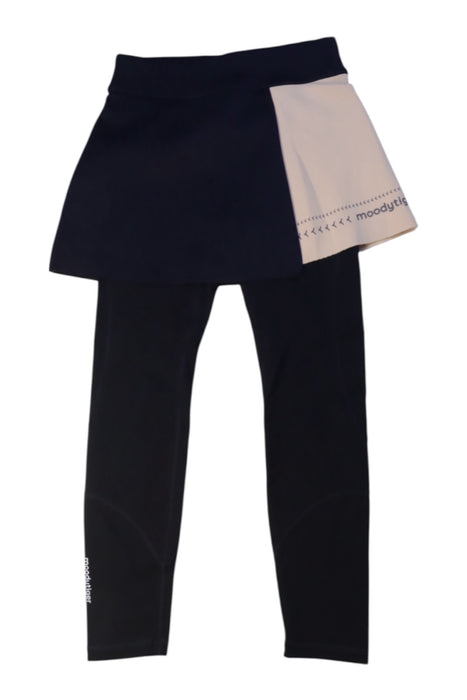 A Black Leggings from Moody Tiger in size 6T for girl. (Front View)