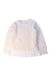 A White Long Sleeve Tops from Pomp de Lux in size 2T for girl. (Front View)