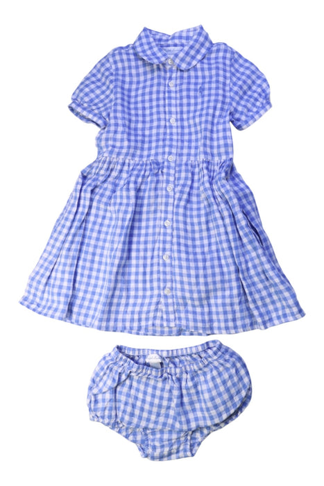 A Blue Dress Sets from Ralph Lauren in size 2T for girl. (Front View)