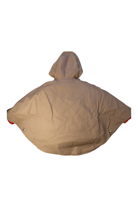 A Beige Capes & Ponchos from Jacadi in size 6T for neutral. (Back View)