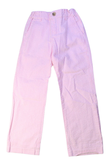A Pink Casual Pants from Janie & Jack in size 5T for boy. (Front View)