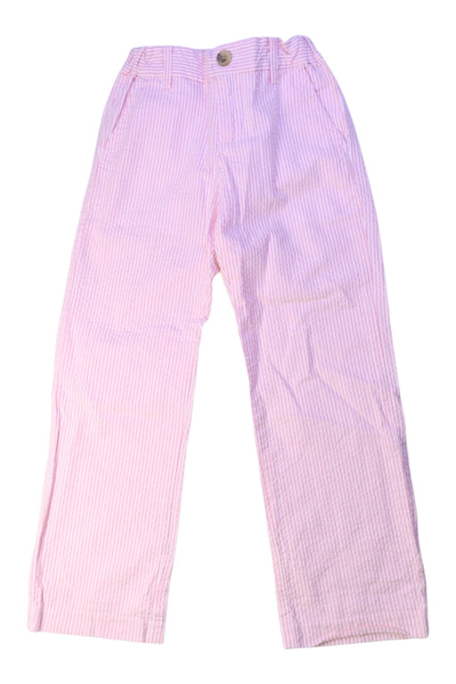 A Pink Casual Pants from Janie & Jack in size 5T for boy. (Front View)