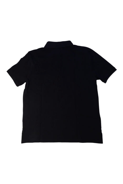 A Black Short Sleeve Polos from Boss in size 14Y for boy. (Back View)