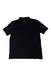 A Black Short Sleeve Polos from Boss in size 14Y for boy. (Back View)