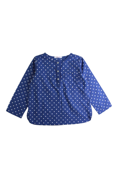 A Blue Long Sleeve Shirts from Kidsagogo in size 3T for boy. (Front View)