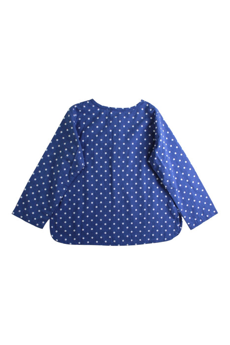 A Blue Long Sleeve Shirts from Kidsagogo in size 3T for boy. (Back View)