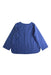 A Blue Long Sleeve Shirts from Kidsagogo in size 3T for boy. (Back View)