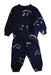 A Navy Pants Sets from Molo in size 5T for boy. (Front View)