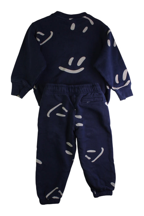 A Navy Pants Sets from Molo in size 5T for boy. (Back View)