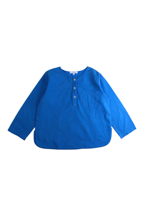 A Blue Long Sleeve Shirts from Kidsagogo in size 2T for boy. (Front View)