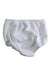 A White Bloomers from Burberry in size 3-6M for neutral. (Back View)