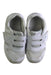 A White Sneakers from New Balance in size 4T for boy. (Back View)