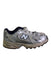 A Silver Sneakers from New Balance in size 18-24M for boy. (Front View)