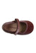 A Brown Flats from Childrenchic in size 12-18M for girl. (Front View)