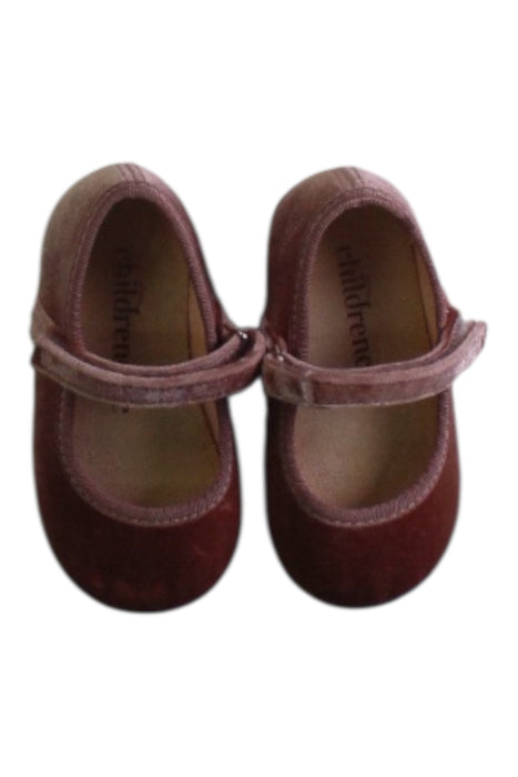 A Brown Flats from Childrenchic in size 12-18M for girl. (Back View)