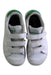 A White Sneakers from Adidas in size 5T for neutral. (Back View)