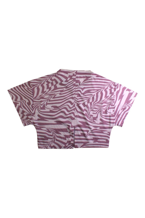 A Pink Short Sleeve T Shirts from Adidas in size 7Y for girl. (Back View)