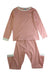 A Pink Pyjama Sets from Petit Bateau in size 8Y for neutral. (Front View)