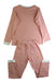 A Pink Pyjama Sets from Petit Bateau in size 8Y for neutral. (Back View)