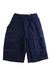 A Blue Shorts from Markey's in size 7Y for girl. (Front View)
