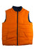 A Orange Outerwear Vests from Jacadi in size 8Y for boy. (Front View)