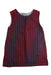 A Red Sleeveless Dresses from Smock Shop in size 2T for girl. (Front View)