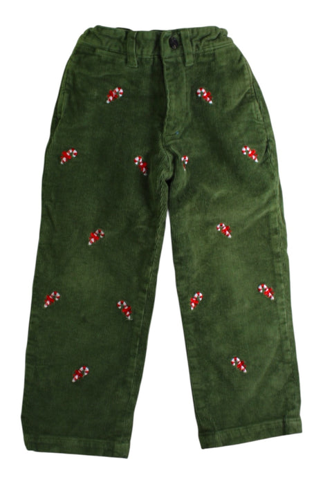 A Green Casual Pants from Castaway in size 3T for neutral. (Front View)