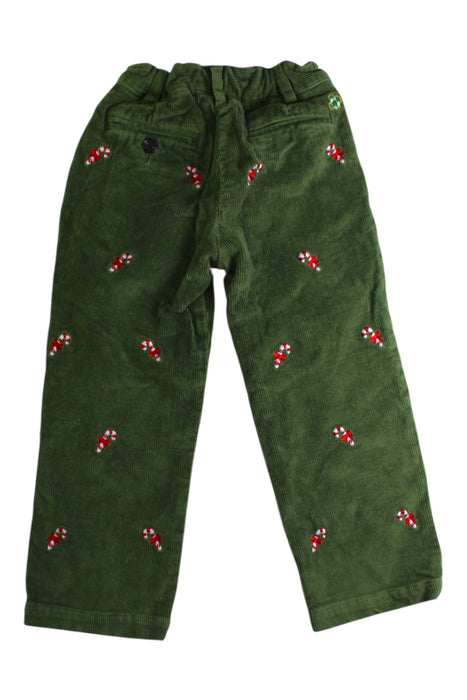 A Green Casual Pants from Castaway in size 3T for neutral. (Back View)