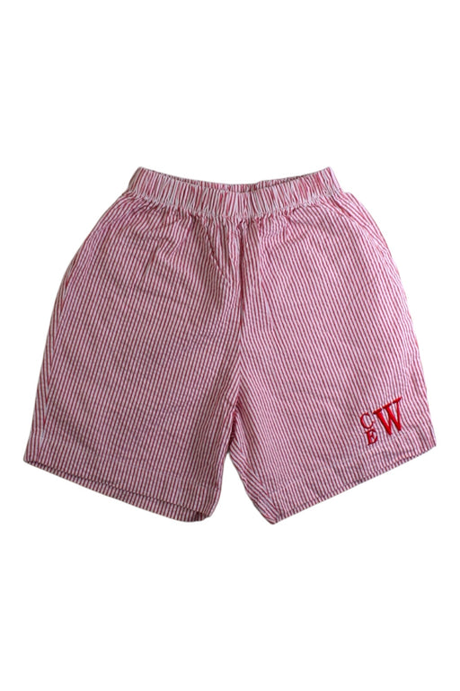 A Red Shorts from Bella Bliss in size 5T for boy. (Front View)