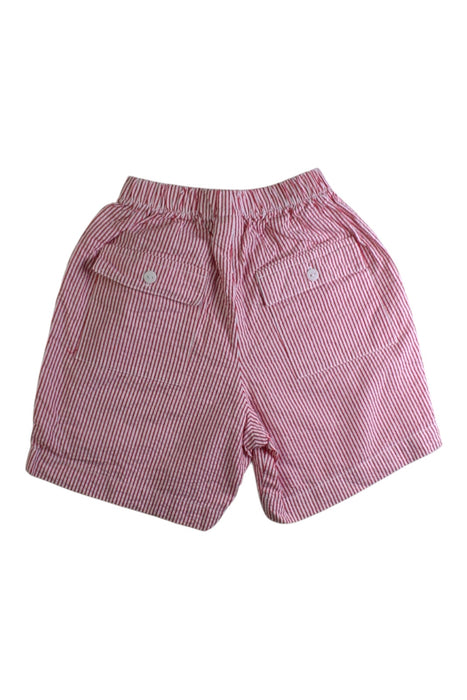 A Red Shorts from Bella Bliss in size 5T for boy. (Back View)