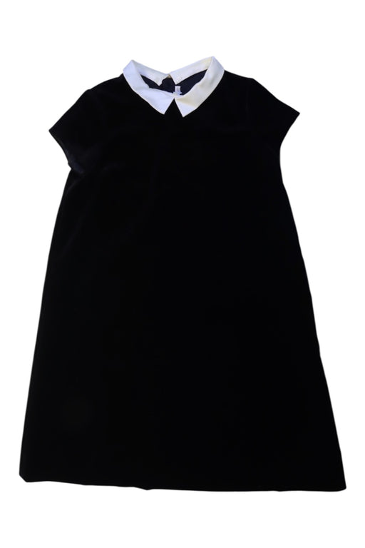 A Black Short Sleeve Dresses from Bonpoint in size 10Y for girl. (Front View)