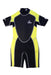 A Black Wetsuits from Goma in size 8Y for neutral. (Front View)