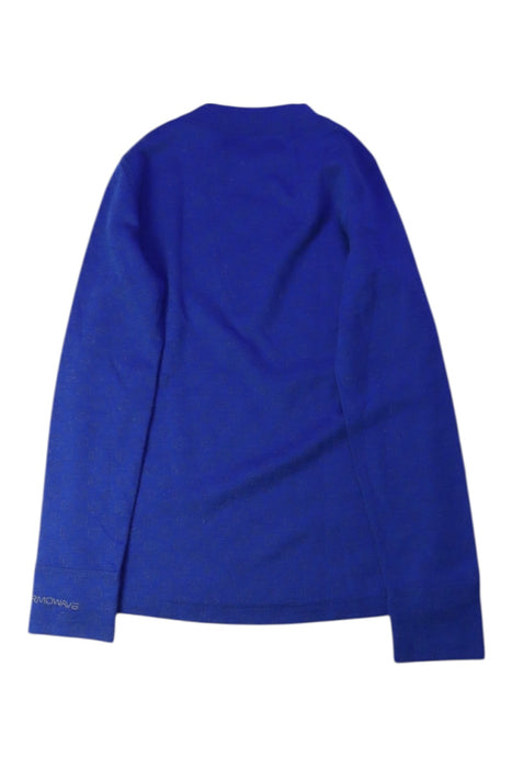 A Blue Long Sleeve Tops from Thermowave in size 6T for boy. (Back View)