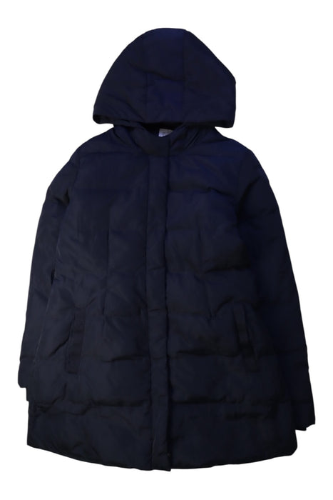 A Navy Puffer/Quilted Coats & Outerwear from Armani in size 12Y for neutral. (Front View)