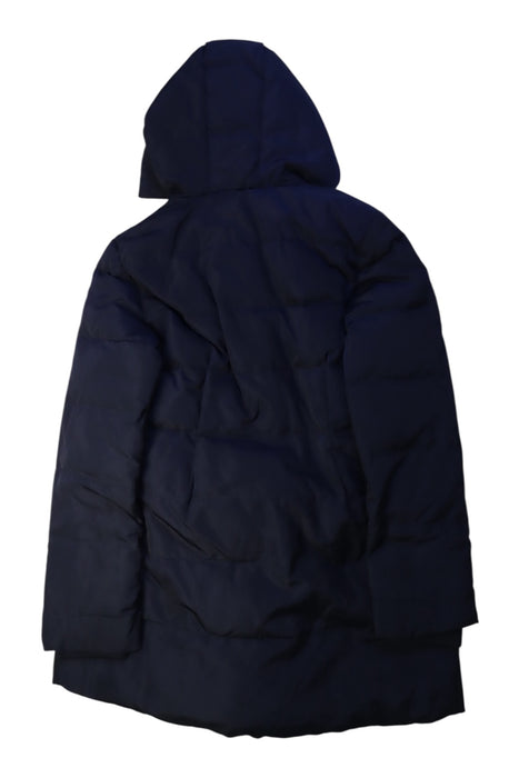 A Navy Puffer/Quilted Coats & Outerwear from Armani in size 12Y for neutral. (Back View)
