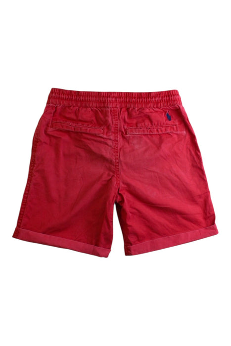 A Red Shorts from Polo Ralph Lauren in size 6T for boy. (Back View)