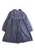 A Navy Long Sleeve Dresses from Busy Bees in size 3T for girl. (Front View)