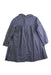 A Navy Long Sleeve Dresses from Busy Bees in size 3T for girl. (Back View)