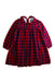 A Red Long Sleeve Dresses from Busy Bees in size 4T for girl. (Front View)