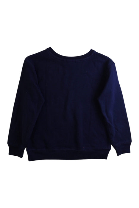 A Navy Crewneck Sweatshirts from Polo Ralph Lauren in size 5T for boy. (Back View)