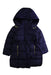 A Navy Puffer/Quilted Coats & Outerwear from Jacadi in size 4T for girl. (Front View)