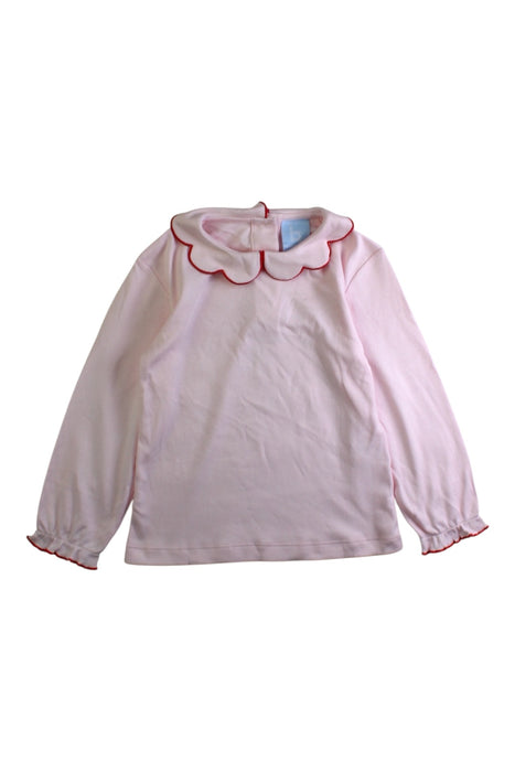 A Pink Long Sleeve Tops from Bella Bliss in size 3T for girl. (Front View)