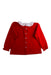 A Red Long Sleeve Tops from Bella Bliss in size 3T for girl. (Back View)