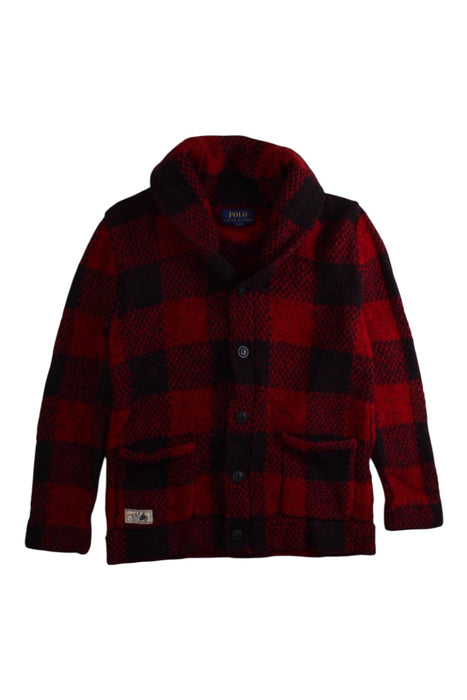 A Red Coats from Polo Ralph Lauren in size 6T for boy. (Front View)