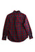 A Red Long Sleeve Shirts from Polo Ralph Lauren in size 7Y for boy. (Back View)