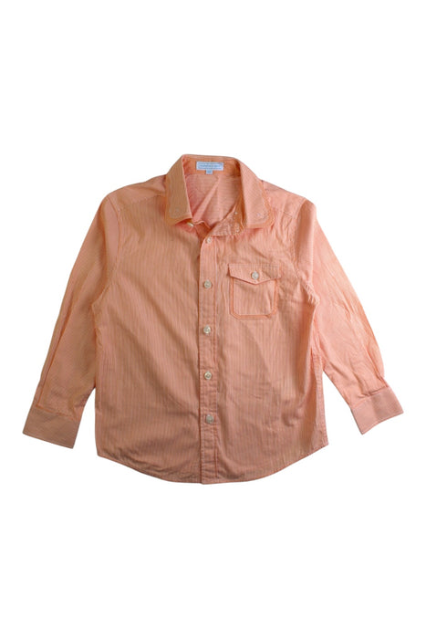 A Orange Long Sleeve Shirts from Nicholas & Bears in size 6T for boy. (Front View)