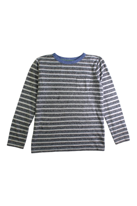 A Grey Long Sleeve T Shirts from Crewcuts in size 6T for boy. (Front View)